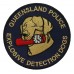 Australia Queensland Police Explosive Detection Dogs Cloth Patch Badge