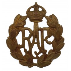 Royal Air Force (R.A.F.) Cap Badge - King's Crown