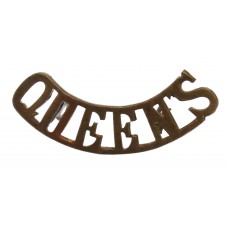 Queen's Royal West Surrey Regiment (Queen's) Shoulder Title 