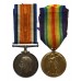 WW1 British War & Victory Medal Pair - Pte. J.H. Bilton, Notts & Derby Regiment (Sherwood Foresters)