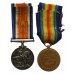 WW1 British War & Victory Medal Pair - Pte. J.H. Bilton, Notts & Derby Regiment (Sherwood Foresters)