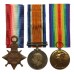 WW1 1914-15 Star Medal Trio – Dvr. J. Jones, 2nd Mobile Vet. Sect. Army Service Corps – Died 30/4/17