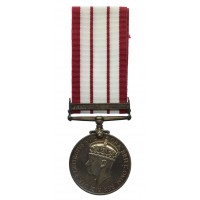 Naval General Service Medal (Clasp - Palestine 1945-48) - Able Seaman W.J. Staerck, Royal Navy, HMS Saumarez - K.I.A. 22/10/46