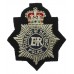 Ministry of Defence Police Bullion Beret Badge - Queen's Crown