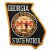 United States Georgia State Patrol Cloth Patch Badge