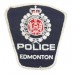 Canadian City of Edmonton Police Dept. Cloth Patch Badge