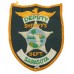 United States Sarasota Deputy Sheriff's Dept. Cloth Patch Badge