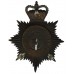 Ipswich Borough Police Night Helmet Plate - Queen's Crown