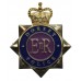 Dorset Police Enamelled Cap Badge - Queen's Crown