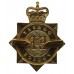 Dorset Police Enamelled Cap Badge - Queen's Crown