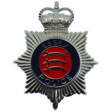 Essex Police Enamelled Helmet Plate - Queen's Crown