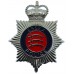 Essex Police Enamelled Helmet Plate - Queen's Crown