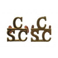 Pair of City of London Police Special Constabulary 'C' Division Collar Badges