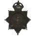 Birmingham City Police Night Helmet Plate - King's Crown