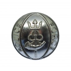 Wirral Parks Police Chrome Button (25mm)