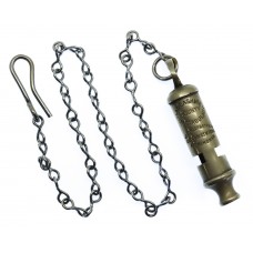 Lancashire County Constabulary Police Whistle & Chain