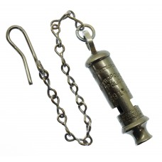 Metropolitan Police 'The Metropolitan' Patent Numbered Whistle & Chain.