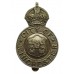 Winchester City Police Cap Badge - King's Crown