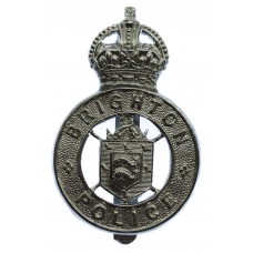 Brighton Borough Police Cap Badge - King's Crown