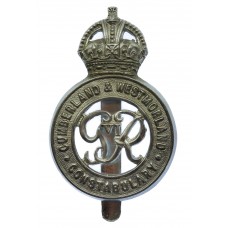 George VI Cumberland & Westmorland Constabulary Cap Badge