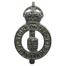 Stoke-on-Trent City Police Cap Badge - King's Crown