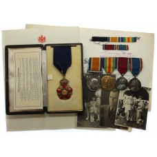 C.I.E. (1946), WW1 British War & Victory Medal Pair, 1935 Jubilee and 1937 Coronation Medal Group of Five - Inspector-General of Police C.R.B. Murray, Indian Police