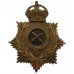 Army Gymnastic Staff Helmet Plate - King's Crown (c.1902-1914)