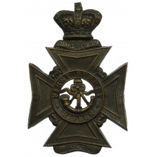 Victorian First Surrey Rifles Helmet Plate (c.1878-1882)