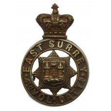 Victorian 4th  (Clapham Junction) Volunteer Bn. East Surrey Regiment Glengarry Badge (c.1887-1896)