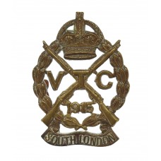 WW1 South London Volunteer Training Corps (V.T.C.) 1915 Cap Badge