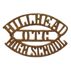 Hillhead High School O.T.C. (HILLHEAD/OTC/HIGH SCHOOL) Shoulder Title