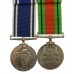 WW2 Defence Medal and George VI Police Long Service & Good Conduct Medal - Sergeant Arthur Sleath, Doncaster Borough Police