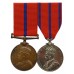 1902 Police Coronation Medal & 1911 Police Coronation Medal Pair - P.C. William George Hacker, Thames Division, Metropolitan Police