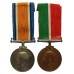 WW1 Mercantile Marine Medal Pair - Robert J. Richards