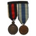 1897 Jubilee Medal and 1902 Coronation Medal Pair - Yeoman Warder C.H. Parker, Tower of London