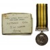 Africa General Service Medal (Clasp - Kenya) - Cfn. J.W. White, Royal Electrical & Mechanical Engineers