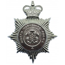 North Yorkshire Police Helmet Plate - Queen's Crown