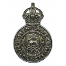 Oxfordshire Special Constabulary Cap Badge - King's Crown