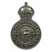 Oxfordshire Special Constabulary Cap Badge - King's Crown