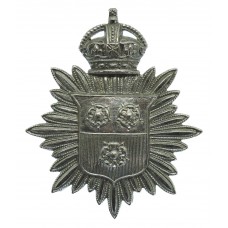 Southampton Police Star Cap Badge - King's Crown