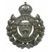 Leeds City Police Wreath Cap Badge - King's Crown