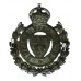 Leeds City Police Wreath Cap Badge - King's Crown