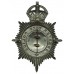 Chester City Police Helmet Plate - King's Crown