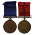 St John Ambulance Brigade 1897 Jubilee and 1902 Coronation Medal Pair - Pte. F.G. Cosburn