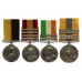 Queen's Sudan, QSA (4 Clasps), KSA (2 Clasps) & Khedives Sudan (Clasp - The Atbara, Khartoum) Group of Four - Pte. J. Sowden, 1st Bn. Cameron Highlanders