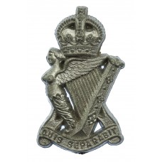 Royal Ulster Rifles WW2 Plastic Economy Cap Badge