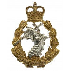 Royal Army Dental Corps (R.A.D.C.) Officer' Dress Cap Badge - Queen's Crown