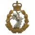 Royal Army Dental Corps (R.A.D.C.) Officer' Dress Cap Badge - Queen's Crown