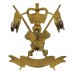 9th/12th Royal Lancers Officer's Cap Badge - Queen's Crown