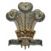 Royal Regiment of Wales Anodised (Staybrite) Cap Badge